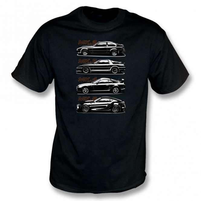 Toyota Supra Generations Kids T-Shirt