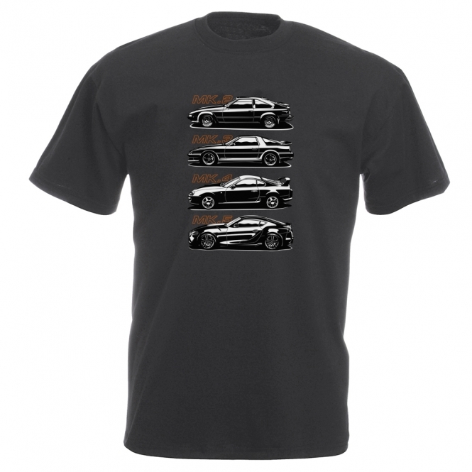 Toyota Supra Generations Vintage Wash T-Shirt