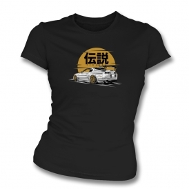Toyota Supra Legends Womens Slim Fit T-Shirt