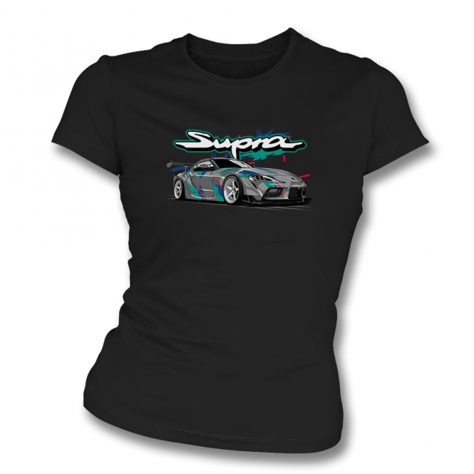 Toyota Supra MK5 (Tuning Version) Womens Slim Fit T-Shirt