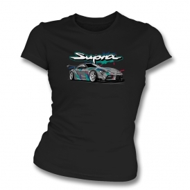 Toyota Supra MK5 (Tuning Version) Womens Slim Fit T-Shirt