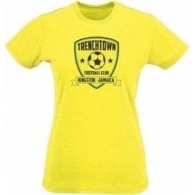 Trenchtown FC (Inspired by Bob Marley) Womens Slim Fit T-Shirt