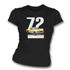Triumph Stag 1972 Womens Slim Fit T-Shirt