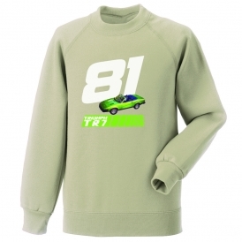 Triumph TR7 1981 Kids Sweatshirt