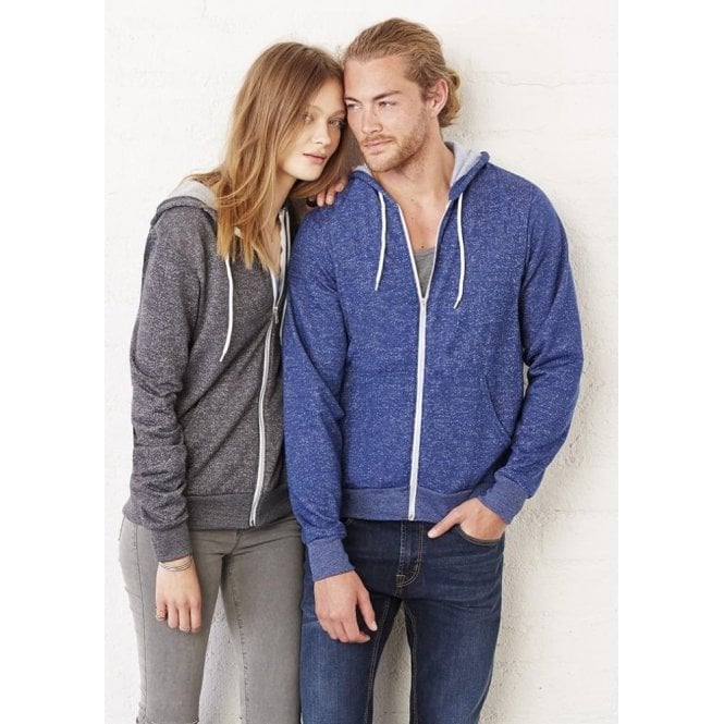 Unisex Poly/Cotton Fleece Full Zip Hoodie
