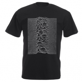 Unknown Pleasures Cat Organic T-Shirt