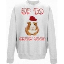 Up To Snow Good (Guinea Pig) Kids Christmas Jumper