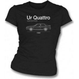 Ur Quattro 1980 Womens Slim Fit T-Shirt