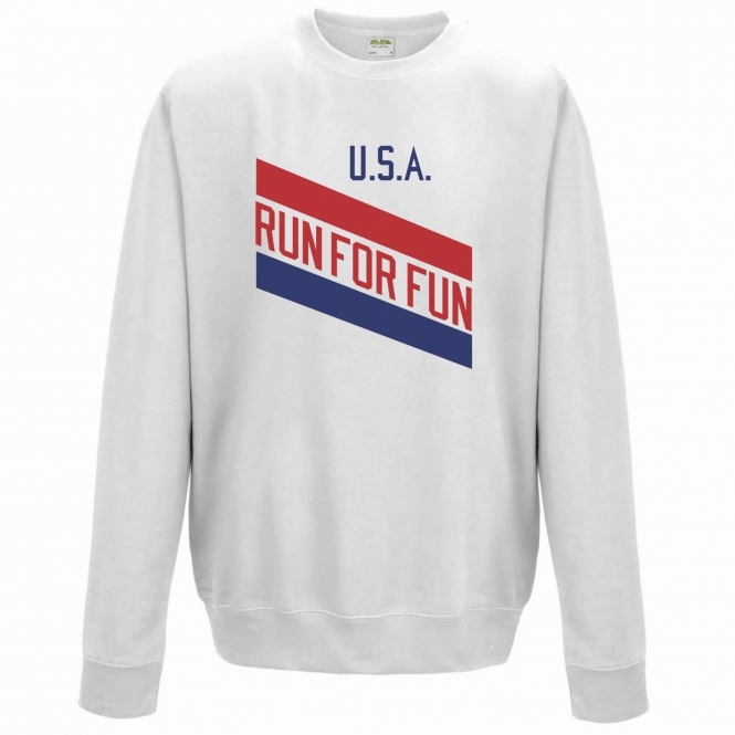 USA Run For Fun (As Worn By Freddie Mercury, Queen) Sweatshirt