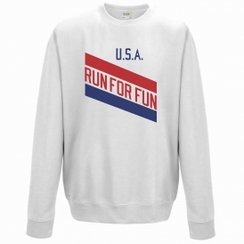 USA Run For Fun (As Worn By Freddie Mercury, Queen) Sweatshirt