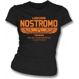 USCSS Nostromo (Inspired by Alien) Womens Slim Fit T-Shirt