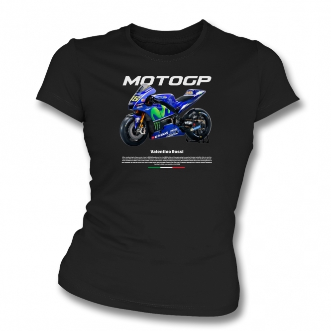 Valentino Rossi (MotoGP Influenced) Womens Slim Fit T-Shirt