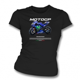Valentino Rossi (MotoGP Influenced) Womens Slim Fit T-Shirt