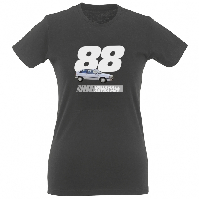 Vauxhall Astra MK2 1988 Womens Slim Fit T-Shirt