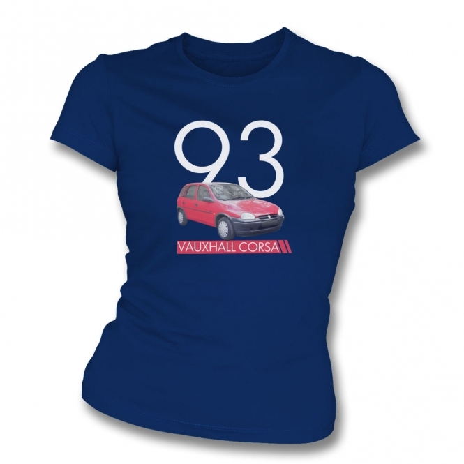 Vauxhall Corsa 1993 Womens Slim Fit T-Shirt