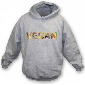 Vegan Foods Kids Hooded Sweatshirt