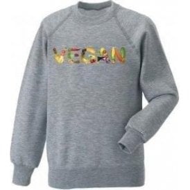 Vegan Foods Kids Sweatshirt