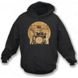Vitruvian Drummer Hooded Sweatshirt