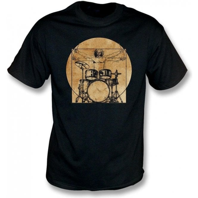 Vitruvian Drummer T-Shirt