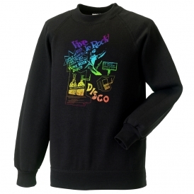Vive Le Rock (Rainbow Print) Sweatshirt