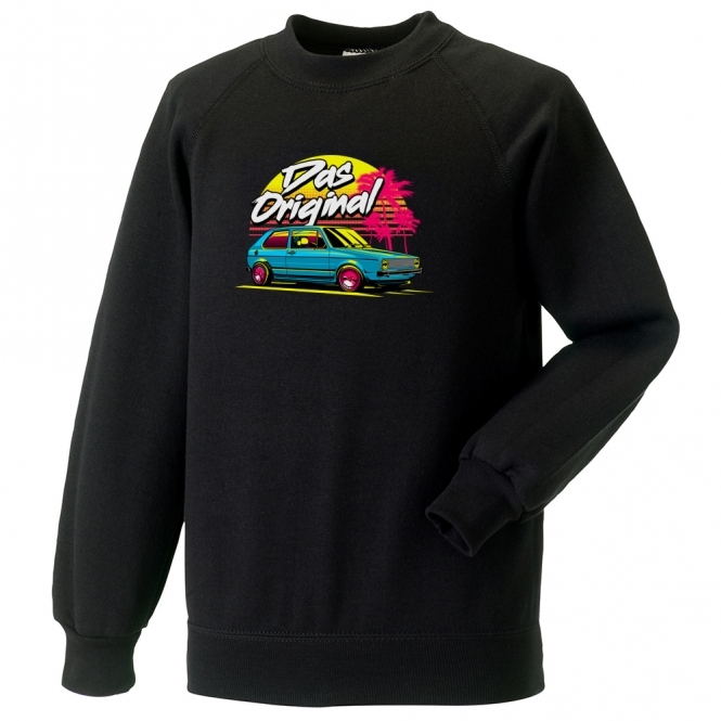 Volkswagen Golf GTII MKI "Das Original" Kids Sweatshirt