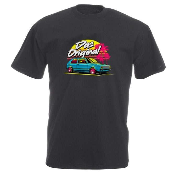 Volkswagen Golf GTII MKI "Das Original" Vintage Wash T-Shirt