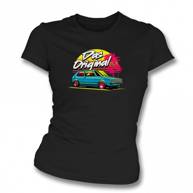 Volkswagen Golf GTII MKI "Das Original" Womens Slim Fit T-Shirt