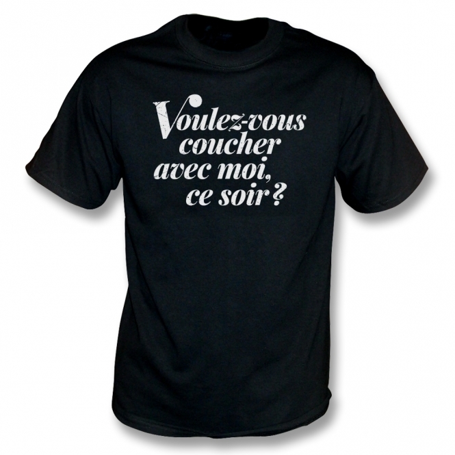Voulez-Vous Coucher Avec Moi, Ce Soir? (As Worn By Yoko Ono) Organic T-Shirt