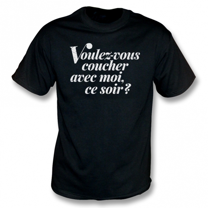 Voulez-Vous Coucher Avec Moi, Ce Soir? (As Worn By Yoko Ono) T-Shirt