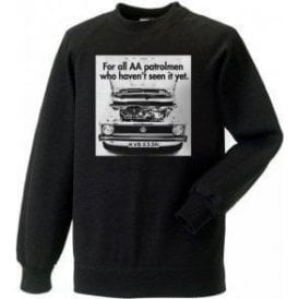 VW Golf AA Patrolman Advert Kids Sweatshirt