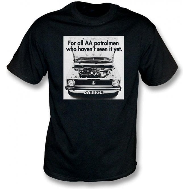 VW Golf AA Patrolman Advert T-Shirt