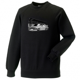 VW Golf MK2 (Drag Strip) Kids Sweatshirt