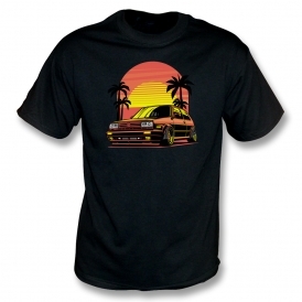VW Golf MK2 (Miami Style) Kids T-Shirt