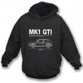 VW MK1 GTI Kids Hooded Sweatshirt