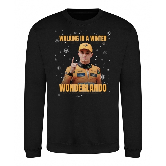 Walking In A Winter WonderLando (Norris - McLaren Influenced) Christmas Jumper