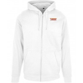 Wear, West Hollywood (As Worn By Freddie Mercury, Queen) Embroidered Left Breast Logo Zip Hooded Sweatshirt