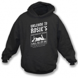 Welcome To Rosie's (AC/DC Influenced) Hooded Sweatshirt