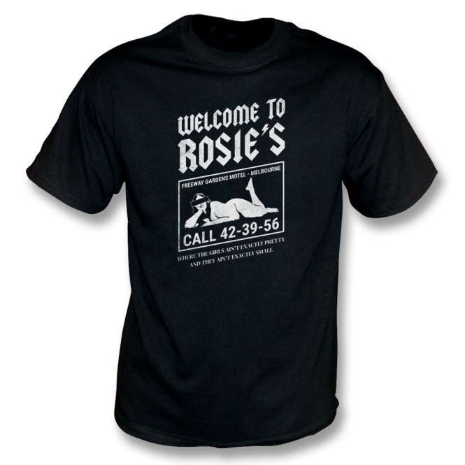 Welcome To Rosie's (AC/DC Influenced) T-Shirt