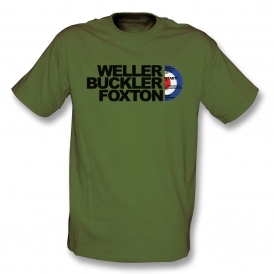 Weller Buckler Foxton (The Jam Influenced) Mod Target T-Shirt