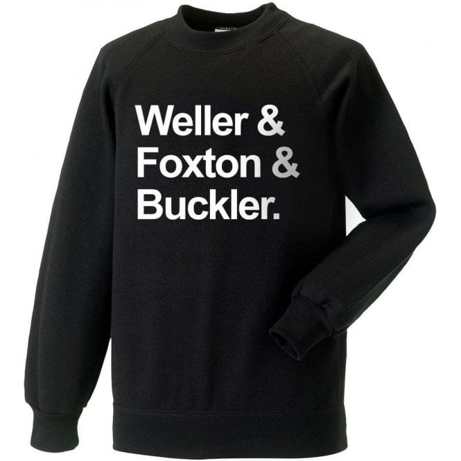 Weller & Foxton & Buckler (The Jam) Kids Sweatshirt