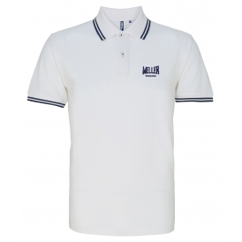 Weller Woking (As Worn By Paul Weller, The Jam) Embroidered Left Breast Logo Polo Shirt