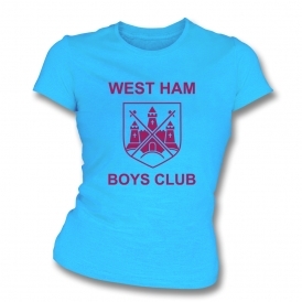 West Ham Boys Club (As Worn By Morrissey, The Smiths) Womens Slim Fit T-Shirt