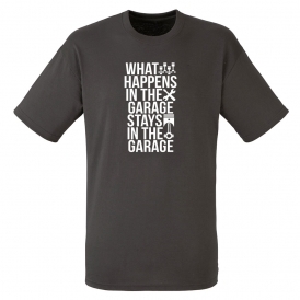 What Happens In The Garage... Kids T-Shirt