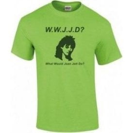 What Would Joan Jett Do? (As Worn By Kathleen Hanna, Bikini Kill) T-Shirt