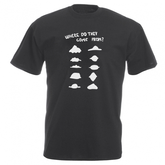 Where Do They Come From? (As Worn By Dave Grohl, Nirvana/Foo Fighters) Vintage Wash T-Shirt
