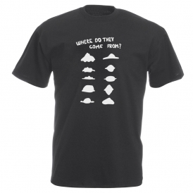 Where Do They Come From? (As Worn By Dave Grohl, Nirvana/Foo Fighters) Vintage Wash T-Shirt