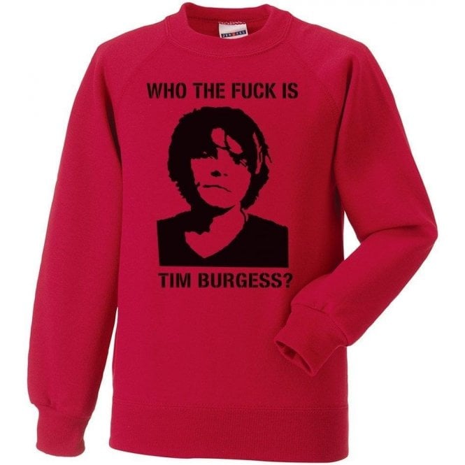 Who The F*ck Is Tim Burgess? (The Charlatans) Sweatshirt