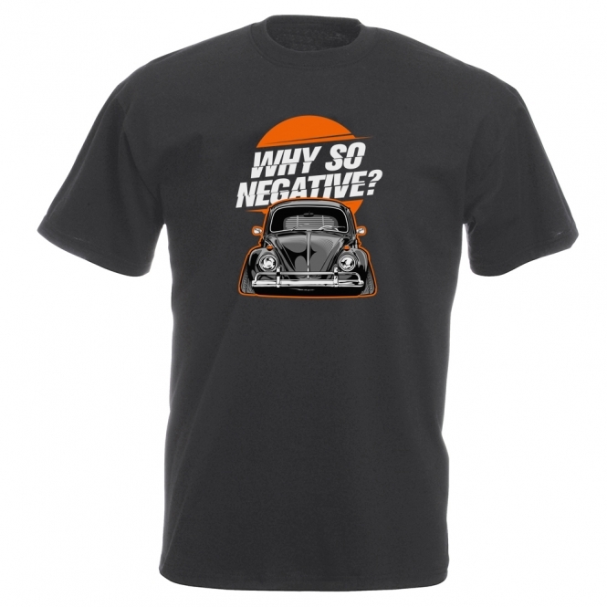 Why So Negative? (VW Beetle) Vintage Wash T-Shirt