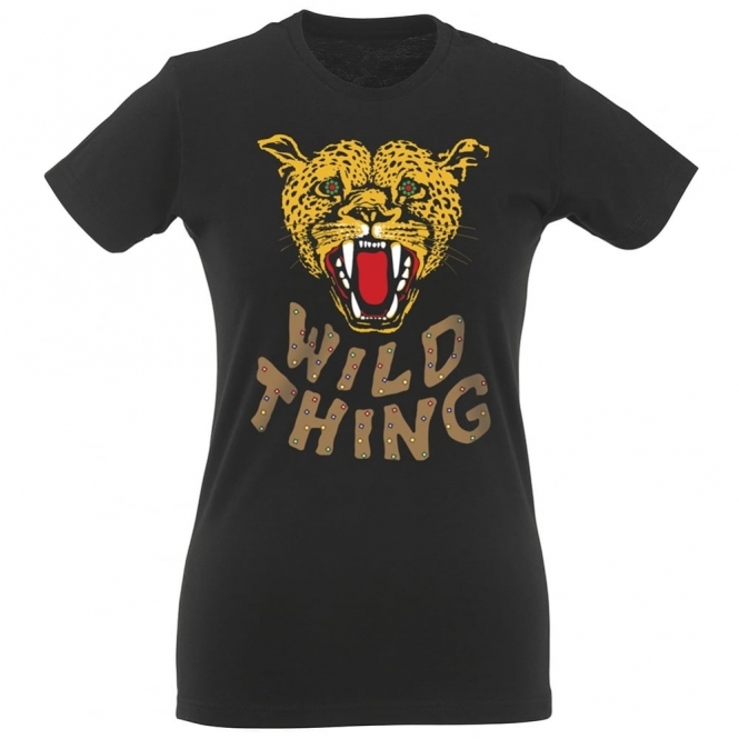 Wild Thing (As Worn By Steve Marriott, The Small Faces) Organic Womens Slim Fit T-Shirt
