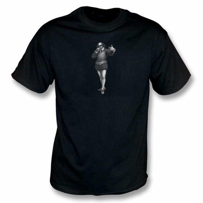 William Shakespeare Rapping Organic T-Shirt